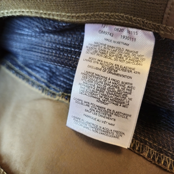 MOUNTAIN HARDWEAR NYLON HIKING MEN'S BASIN PULL-ON OUTDOOR PANTS SIZE XXL TAN - Picture 9 of 9